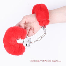 Load image into Gallery viewer, Love Cuffs Fluffy Red