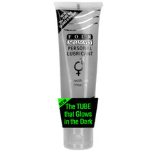 Load image into Gallery viewer, Four Seasons Glow N Dark Lube Tube 100ml Personal Lubricant