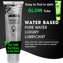 Load image into Gallery viewer, Four Seasons Glow N Dark Lube Tube 100ml Personal Lubricant