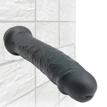 Load image into Gallery viewer, FAAK G118 Large 28cm Dual Density Realistic Veined Dildo Silicone Dong Sex Toy