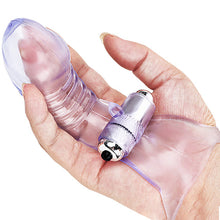 Load image into Gallery viewer, Fizz Finger Vibrator Power Bullet Clitoral Stimulator Couples Toy PINK