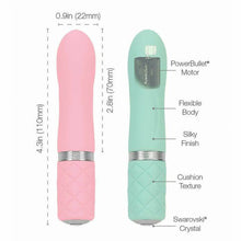 Load image into Gallery viewer, Pillow Talk Flirty Bullet Vibrator Clitoral Stimulator Rechargeable Sex Toy