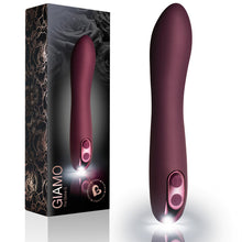 Load image into Gallery viewer, Rocks Off Giamo G Spot Vibrator Rechargeable Vibe Burgundy Sex Toy