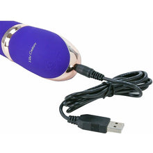 Load image into Gallery viewer, Vibe Couture Glam Up Purple G-Spot Vibrator USB Rechargeable
