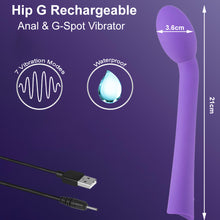 Load image into Gallery viewer, Seven Creations Hip G Prostate Anal Vibrator USB Rechargeable