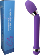 Load image into Gallery viewer, Luna G-Spot Prostate Massager Anal Curved Hook Vibrator Purple