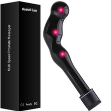 Load image into Gallery viewer, Hooky Vibrating Beaded Prostate Massager Curved Multi Speed Anal Butt Vibrator