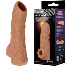 Load image into Gallery viewer, Kokos Nude Sleeve 1 Large Male Penis Extender Cock Extension Couples Sex Toy