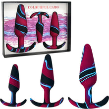 Load image into Gallery viewer, Camo Sail 3-Pack Anal Training Kit Butt Plug Small-Large Couples Sex Toy