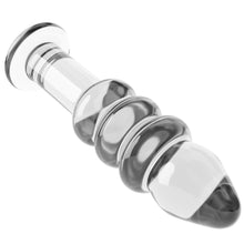 Load image into Gallery viewer, Lovetoy Glass Romance 5.5” Dildo Anal Plug Unisex Beaded Sex Toy