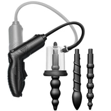 Load image into Gallery viewer, Luvpump Automatic RoseBud Anal Pump and 3 Plug Pro Set