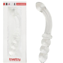 Load image into Gallery viewer, Lovetoy Glass Romance 7” Double Ended Dildo Anal Prostate Sex Toy