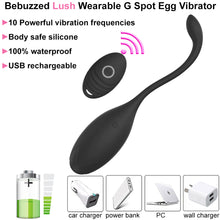 Load image into Gallery viewer, Wearable G-Spot Egg Vibrator Remote Control Vibrating Kegel Couples Sex Toy