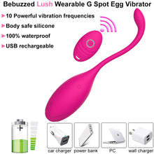 Load image into Gallery viewer, Wearable G-Spot Egg Vibrator Remote Control Vibrating Kegel Couples Sex Toy