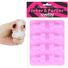 Load image into Gallery viewer, Jokes Parties Pecker Chocolate Ice Cube Tray Mould Penis Willy Jelly Hens Night