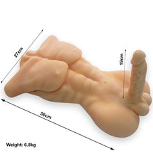 Load image into Gallery viewer, Sex Doll Realistic Male Masturbator Life-like Dildo Dong Male Gay Ass Torso