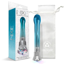 Load image into Gallery viewer, Nixie Jewel Ombre Bulb Vibe Blue Glow