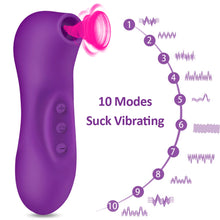 Load image into Gallery viewer, Clitoris Sucking Vibrator Oral Tongue Clit Stimulator Sucker Pump Women Sex Toy