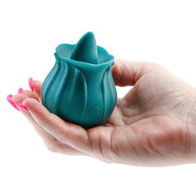 Load image into Gallery viewer, INYA The Kiss Teal USB Rechargeable Clitoral Stimulator Tongue Licker