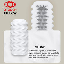 Load image into Gallery viewer, Otouch Billow Masturbator Sleeve 3D Stroker Pocket Pussy Male Sex Toy