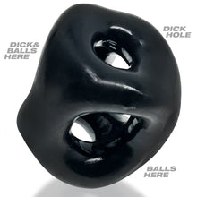 Load image into Gallery viewer, OXBALLS TRI-SPORT XL thicker 3-ring Cocksling BLACK