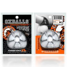 Load image into Gallery viewer, OXBALLS TRI-SPORT XL thicker 3-ring cocksling CLEAR
