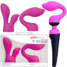 Load image into Gallery viewer, PalmSensual Massager Heads Attachments for use with PalmPower Wand