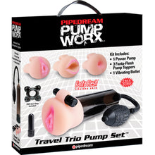 Load image into Gallery viewer, Pipedream Pump Worx Travel Trio Pump Set Penis Pump