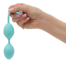 Load image into Gallery viewer, Pillow Talk Frisky Weighted Kegel Ben Wa Balls Teal