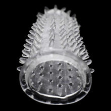 Load image into Gallery viewer, Penis Extender Sleeve Delay Ejaculation Aid Cock Ring Extension Couples Sex Toy