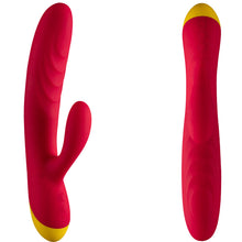 Load image into Gallery viewer, Romp Jazz Ribbed G Spot Rabbit Vibrator USB Rechargeable