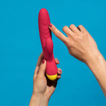 Load image into Gallery viewer, Romp Jazz Ribbed G Spot Rabbit Vibrator USB Rechargeable