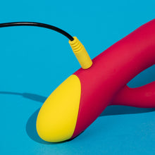 Load image into Gallery viewer, Romp Jazz Ribbed G Spot Rabbit Vibrator USB Rechargeable