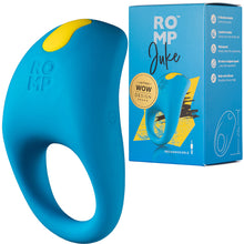 Load image into Gallery viewer, Romp Juke Vibrating Cock Ring Couples Penis Vibrator USB Rechargeable