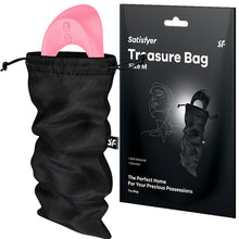 Load image into Gallery viewer, Satisfyer Treasure Bag Medium Sex Toy Storage Black