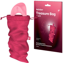 Load image into Gallery viewer, Satisfyer Treasure Bag Medium Sex Toy Storage for Dildo Vibrators Anal Plugs