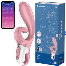Load image into Gallery viewer, Satisfyer Hug Me G-Spot Rabbit Vibrator App Control USB Sex Toy Pink