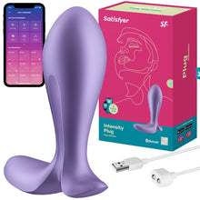 Load image into Gallery viewer, Satisfyer Intensity Plug APP Connect Purple
