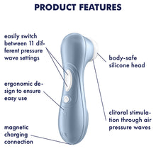 Load image into Gallery viewer, Satisfyer Pro 2 G2 Air Pulse Clitoral Stimulator Blue 4061504009889