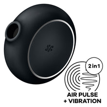 Load image into Gallery viewer, Satisfyer Pro To Go 3 Clitoral Stimulator Vibrator Black