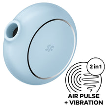 Load image into Gallery viewer, Satisfyer Pro To Go 3 Clitoral Stimulator Vibrator Blue