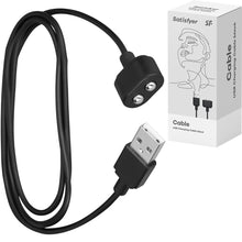 Load image into Gallery viewer, Satisfyer USB Charging Cable Replacement Suitable for all Satisfyer Models Black