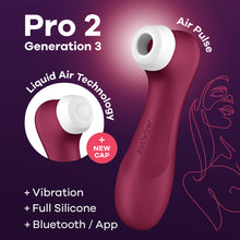 Load image into Gallery viewer, Satisfyer Pro 2 Gen 3 App Red 4061504051840