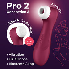 Load image into Gallery viewer, Satisfyer Pro 2 Gen 3 App Red 4061504051840