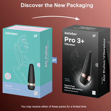 Load image into Gallery viewer, Satisfyer Pro 3+ Air Pulse Clitoral Stimulator Clit Vibrator Sucker Sex Toy