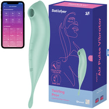 Load image into Gallery viewer, Satisfyer Twirling Pro+ APP Control 2-in-1 Clitoral Stimulator Nipple Vibrator