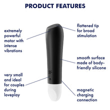 Load image into Gallery viewer, Satisfyer Ultra Power Bullet 2 Black