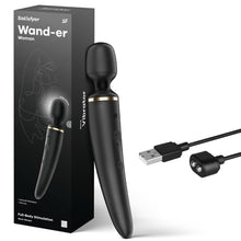Load image into Gallery viewer, Satisfyer Wand-er Woman Black