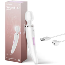 Load image into Gallery viewer, Satisfyer Wand-er Woman White