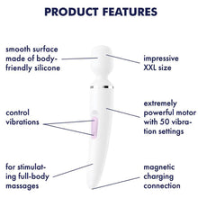 Load image into Gallery viewer, Satisfyer Wand-er Woman White 4061504001227